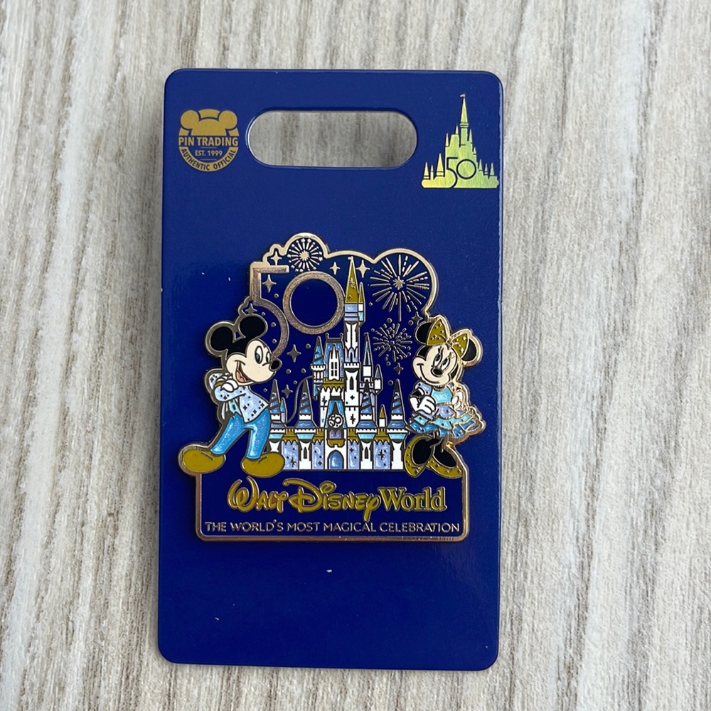 Disney 50th anniversary pin